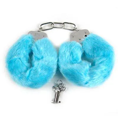 Leopar Desenli Peluş Kelepçe