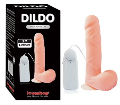 Vibrating Dildo 7''
