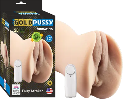 GOLD  PUSSY VIBRATING