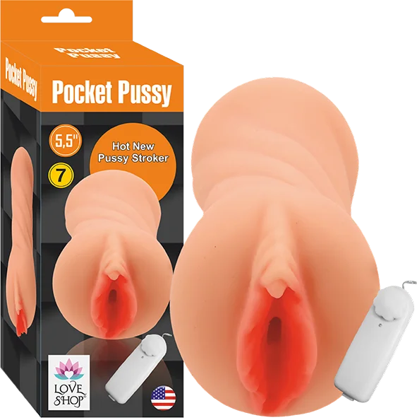 POCKET PUSSY VİBRATİNG