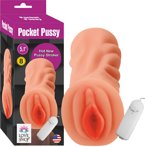 POCKET PUSSY VİBRATİNG