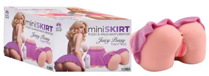 MİNİ SKIRT PUSSY-ANUS MASTURBATOR