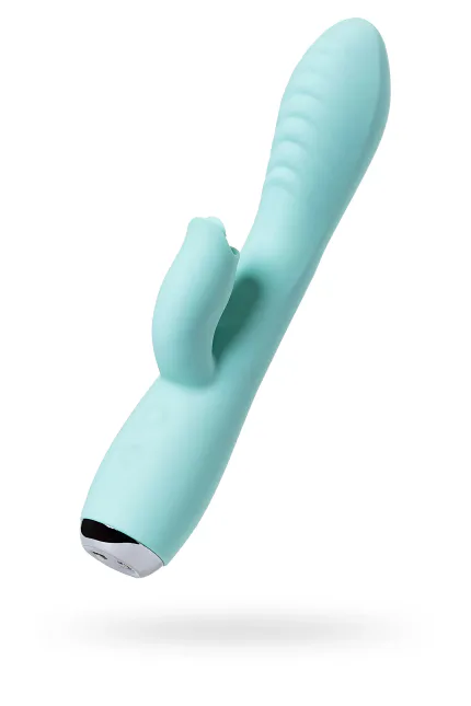 JOS MİLO Klitoral Uyarıcı ve Dilli Vibratör, Silikon, Cam Göbeği, 20 cm