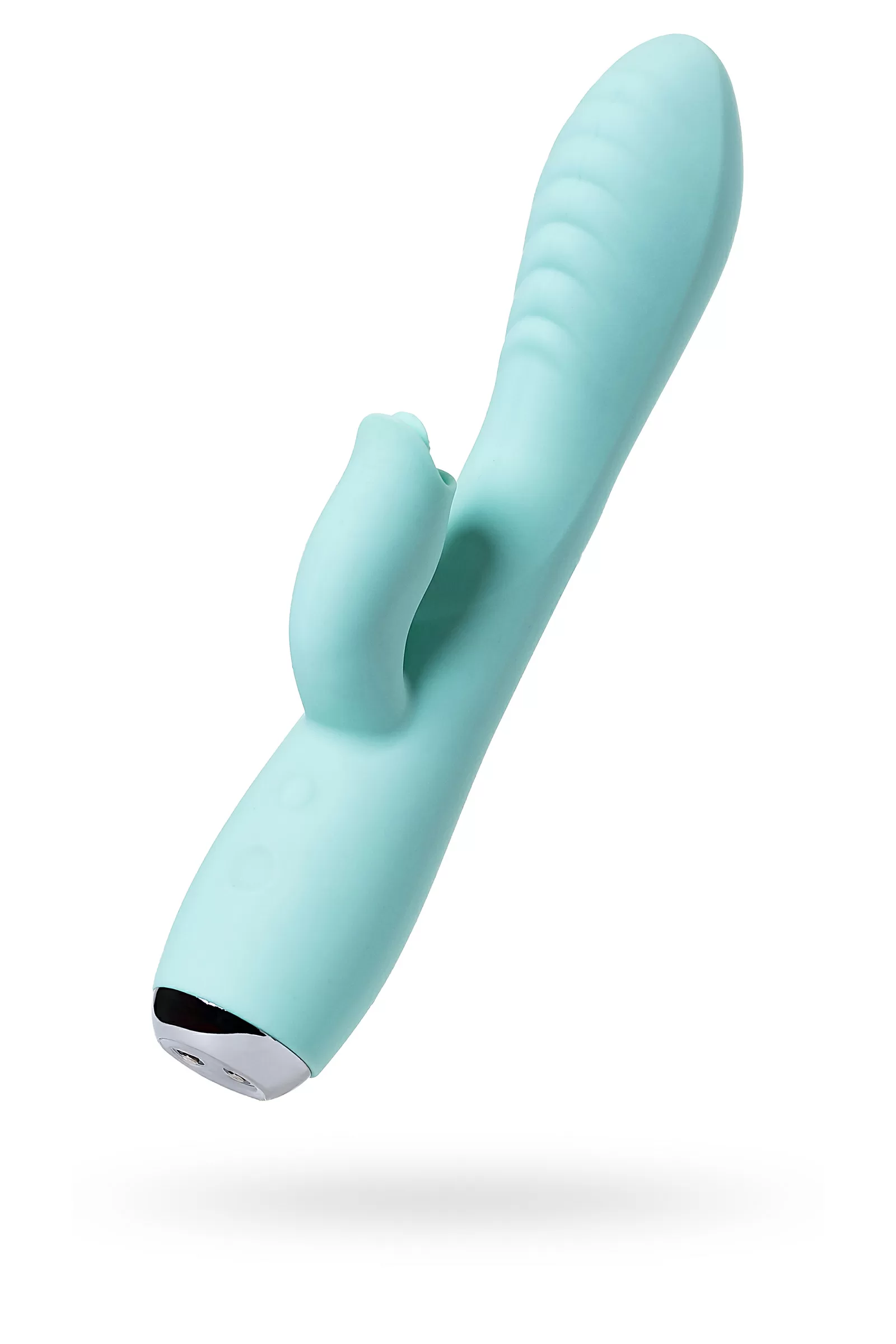 JOS MİLO Klitoral Uyarıcı ve Dilli Vibratör, Silikon, Cam Göbeği, 20 cm