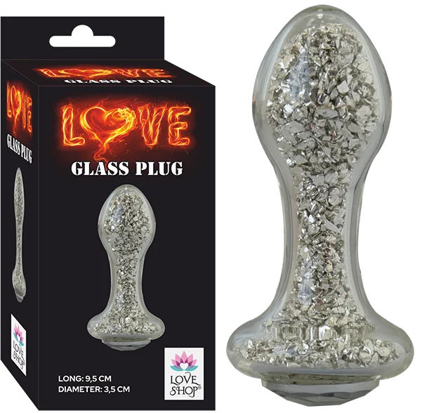 LOVE GLASS PLUG