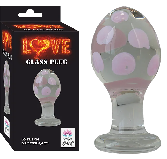 LOVE GLASS PLUG