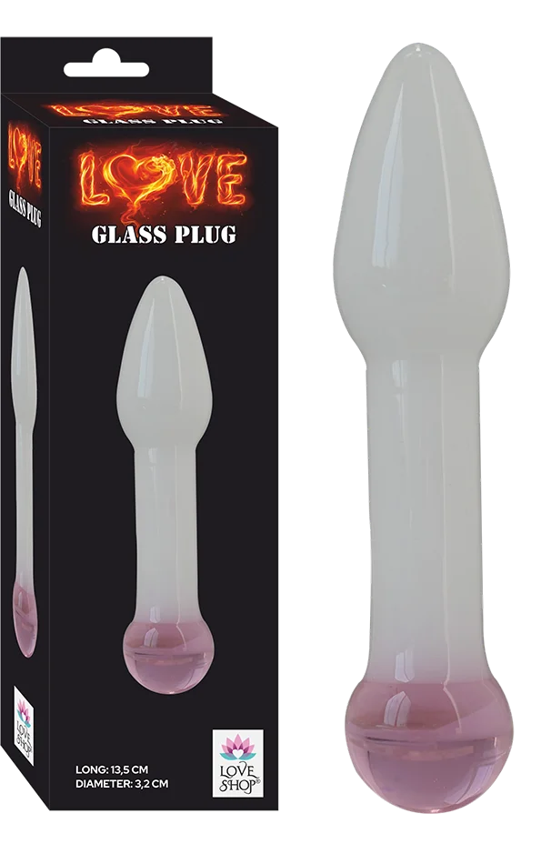 LOVE GLASS PLUG