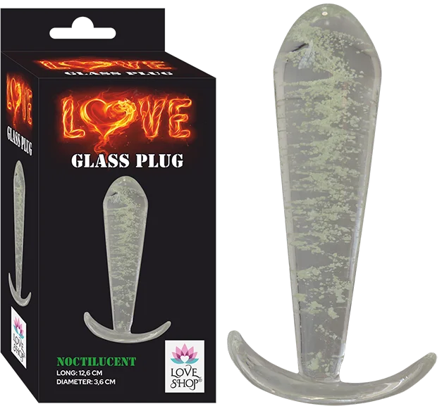 LOVE GLASS PLUG