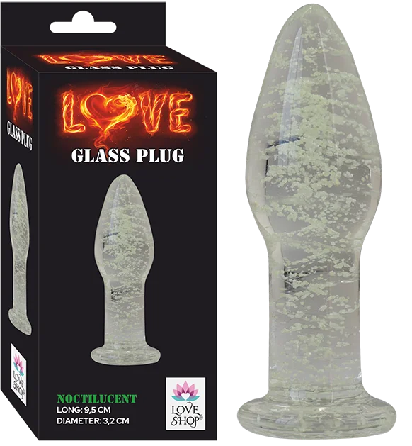 LOVE GLASS PLUG