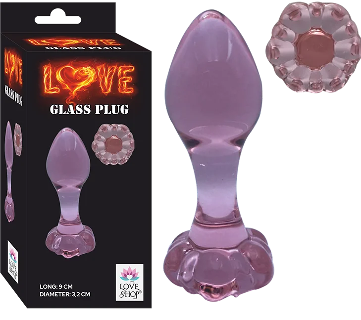 LOVE GLASS PLUG