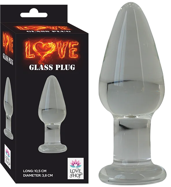 LOVE GLASS PLUG