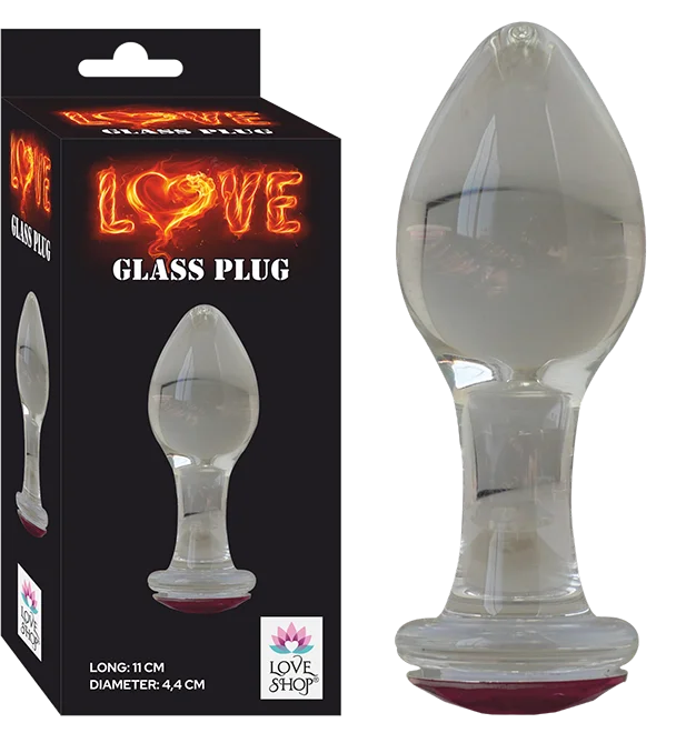 LOVE GLASS PLUG
