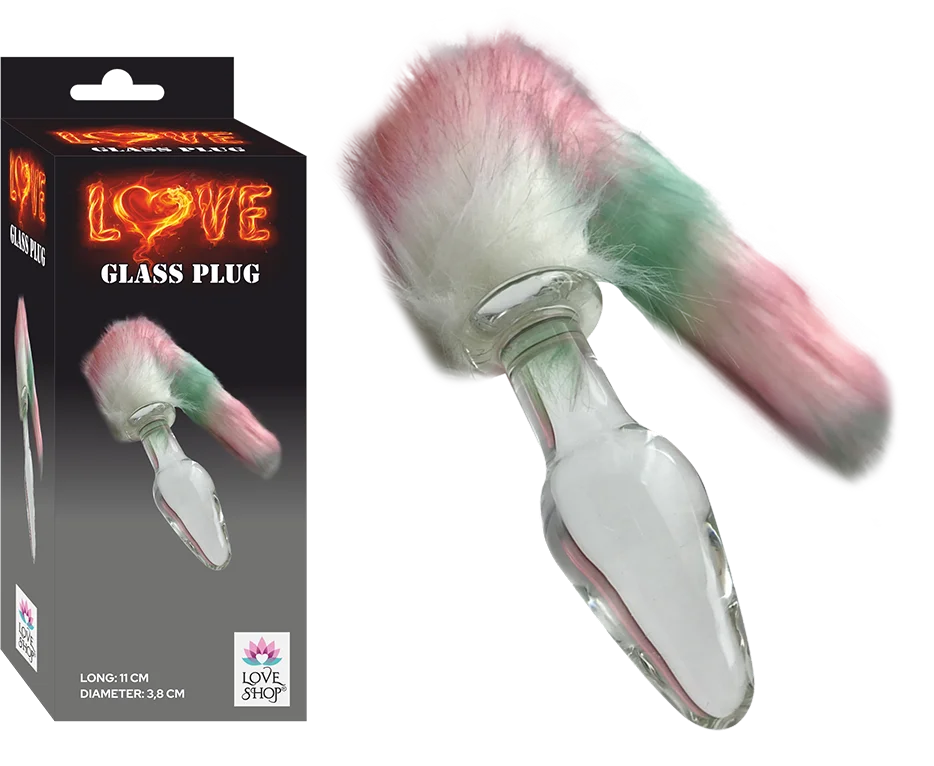 LOVE GLASS PLUG