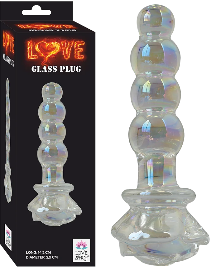 LOVE GLASS PLUG