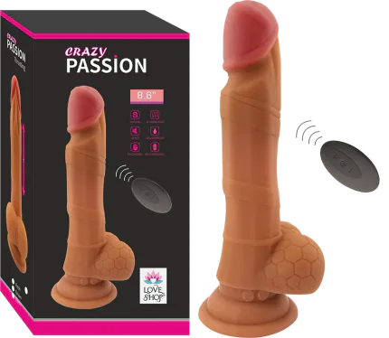 CRAYZ YUKARI AŞAĞI ROTASYONLU SİLİKON VİBRATOR