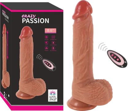 CRAYZ YUKARI AŞAĞI ROTASYONLU SİLİKON VİBRATOR