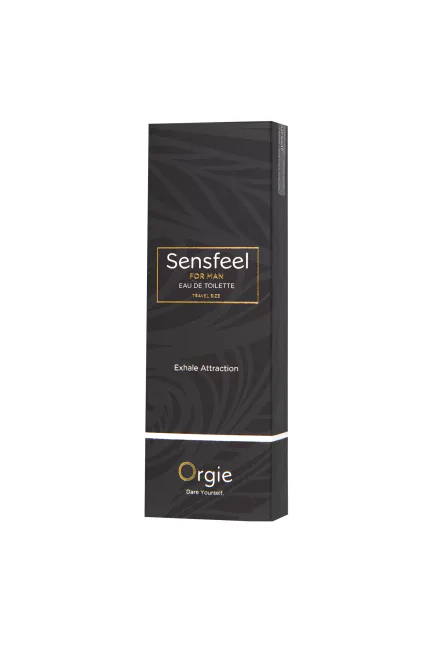 Orgie Sensfeel for Man Eau de Toilette – Erkekler İçin Feromon Etkili Çekicilik Parfümü 10 ml