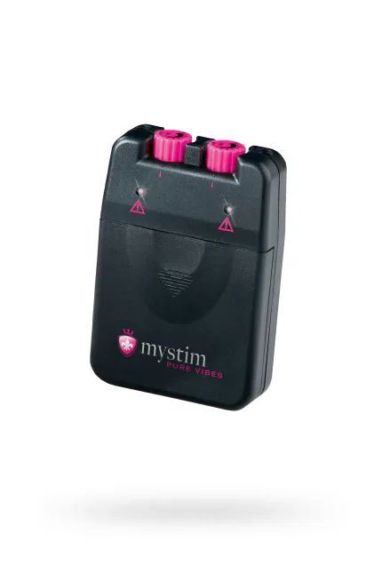 Mystim Cluster Buster Darbe Kaynağı, uzaktan kumanda, digital, 12 program, siyah