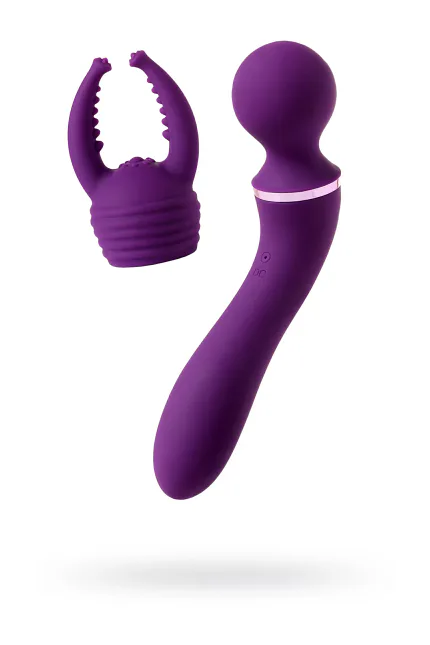 Eromantica Uma çok fonksiyonlu vibratör, silikon, mor, 20 cm