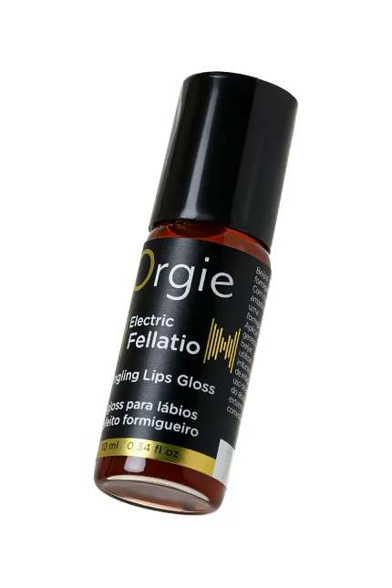 ORGIE Sexy Vibe Electric Fellatio Titreşim Etkili Dudak Parlatıcısı, 10 ml