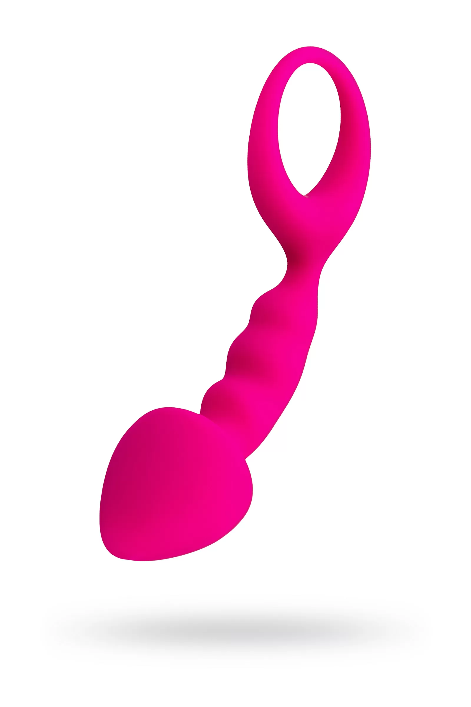 ToDo by Toyfa Bong anal tıkaç, silikon, pembe, 12,5 cm, Ø 2,5 cm