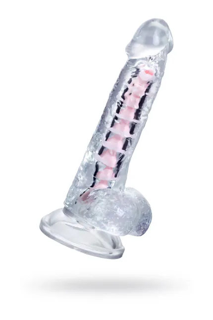 A-Toys by Paret Jel Dildo, TPE, Şeffaf, 18 cm