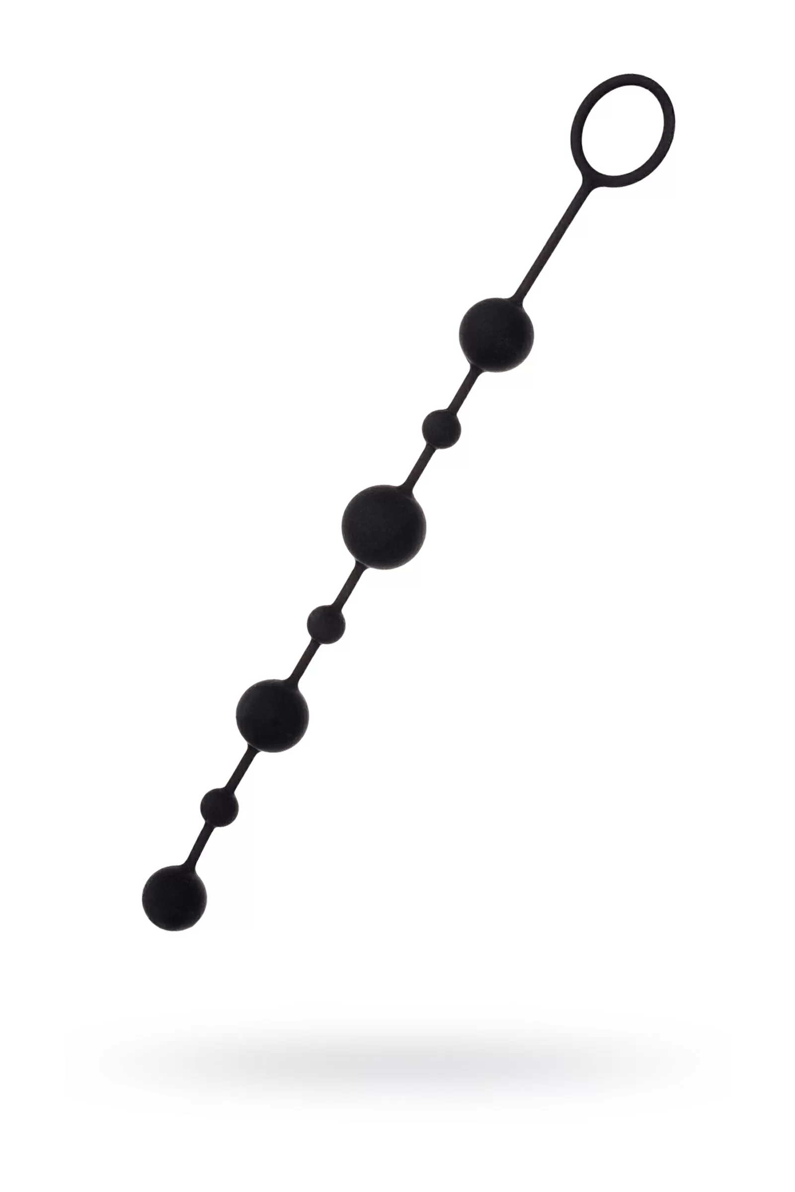 A-Toys by Coron Anal Boncuk, silikon, siyah, 35,9cm
