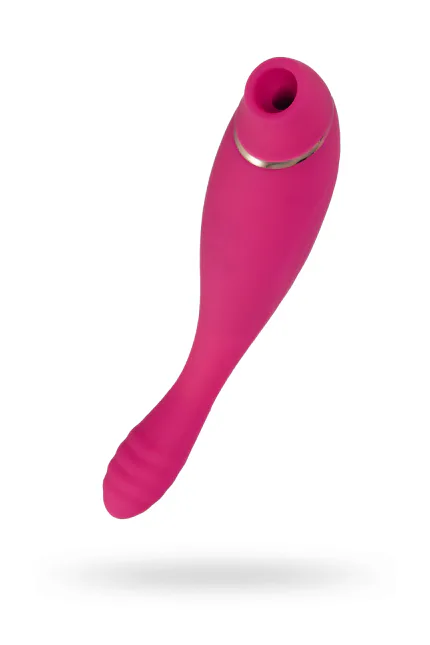 JOS Danvi Vakum Dalgası Vibratör, Silikon, Pembe, 21,5 cm