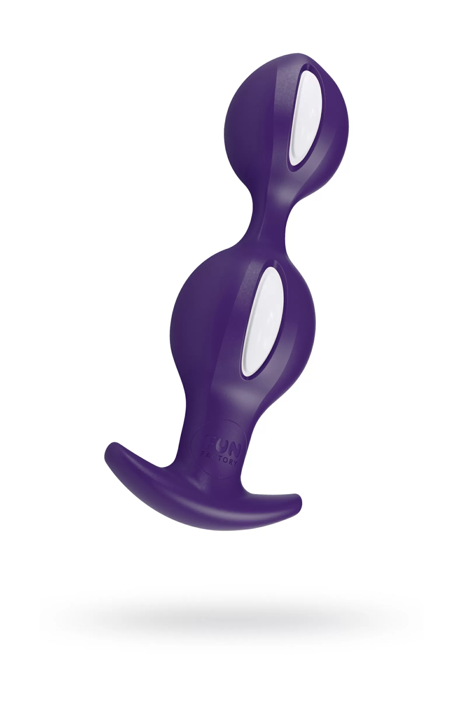 Fun Factory B BALLS anal tıkaç, silikon, mor, 13 cm