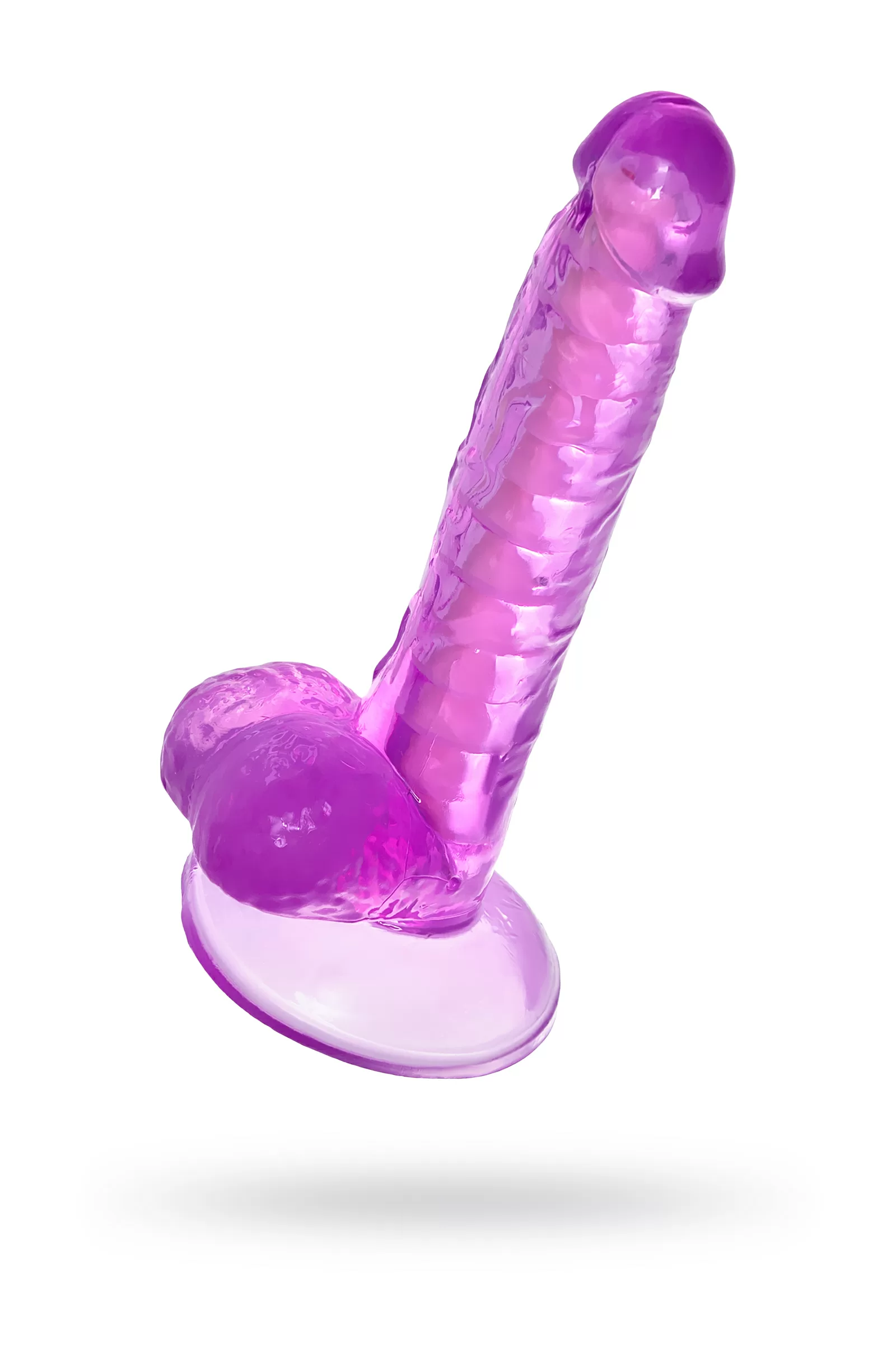 A-Toys by Jel Dildo Celiam, TPE, mor, 20,5 cm