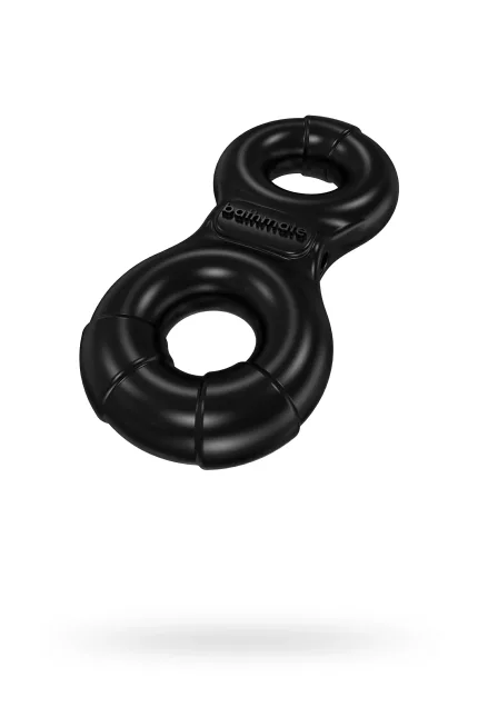 Bathmate Penis üzerindeki titreşim halkası Eight, elastomex, siyah, Ø4-5 cm