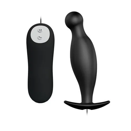 12 Fonksiyon Kumandalı 11,7 Cm Titreşimli Anal Plug