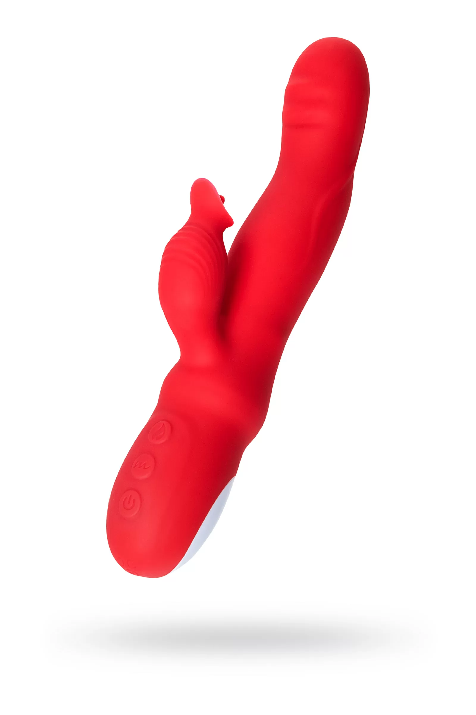 JOS Redli Vibratör, Silikon, kırmızı, 21 cm