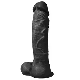 27 Cm Realistik Zenci Dildo Penis - J. King