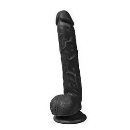 28 Cm Realistik Zenci Dildo Penis - Optimus