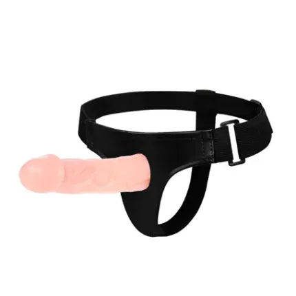 15,5 Cm Belden Bağlamalı İçi Boş Protez Penis