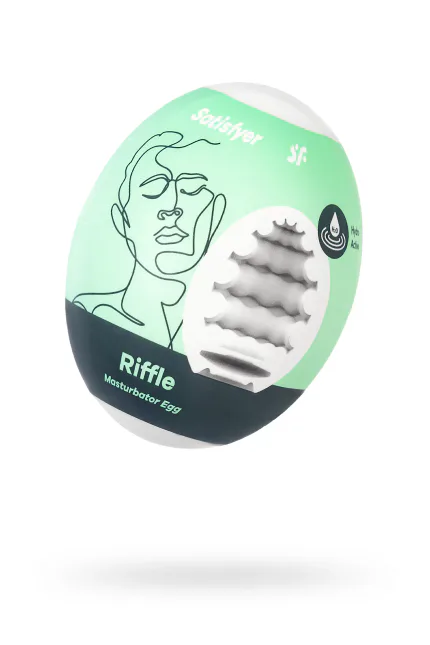Satisfyer Egg Single (Riffle) Masturbatör gerçekçi değil