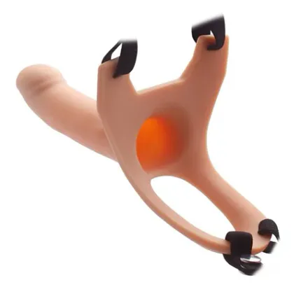 17 Cm Oxford Belden Bağlamalı İçi Boş Protez Penis