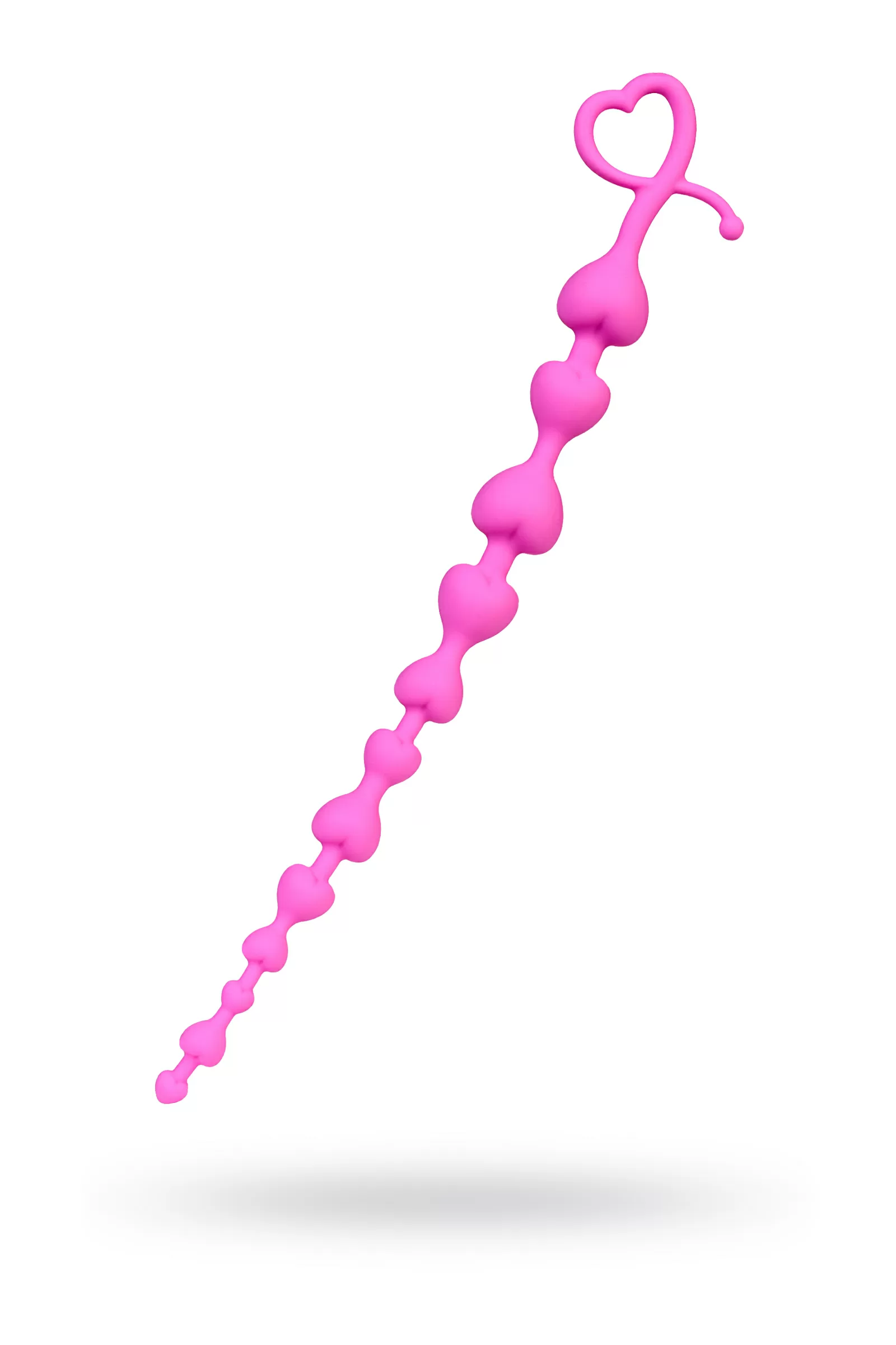 ToDo by Long Sweety anal Zinciri, silikon, pembe, 34 cm, Ø 2,7 cm