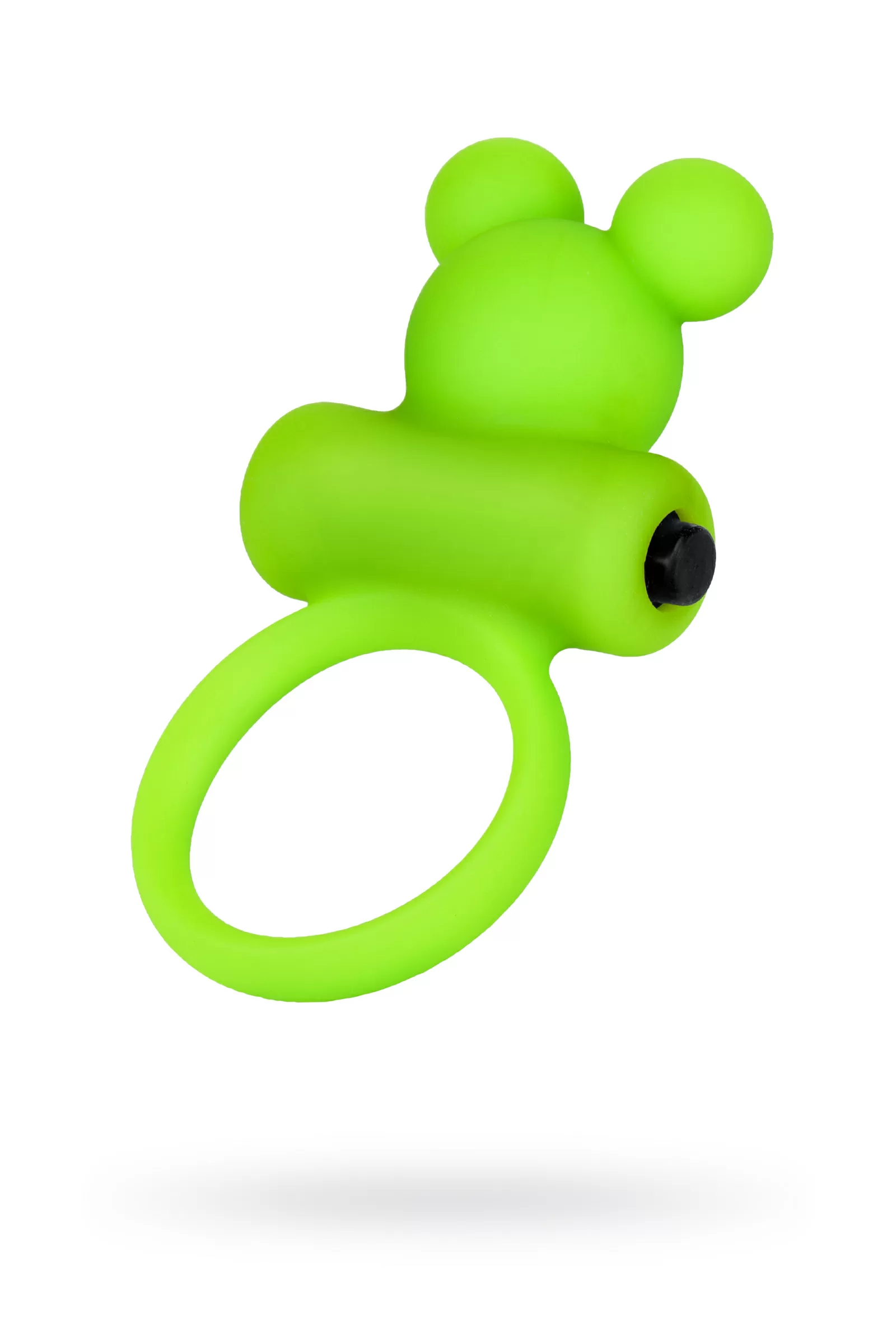 A-Toys by Chio Titreşimli Penis Halkası, silikon, yeşil, 8,1 cm, Ø 3,1 cm