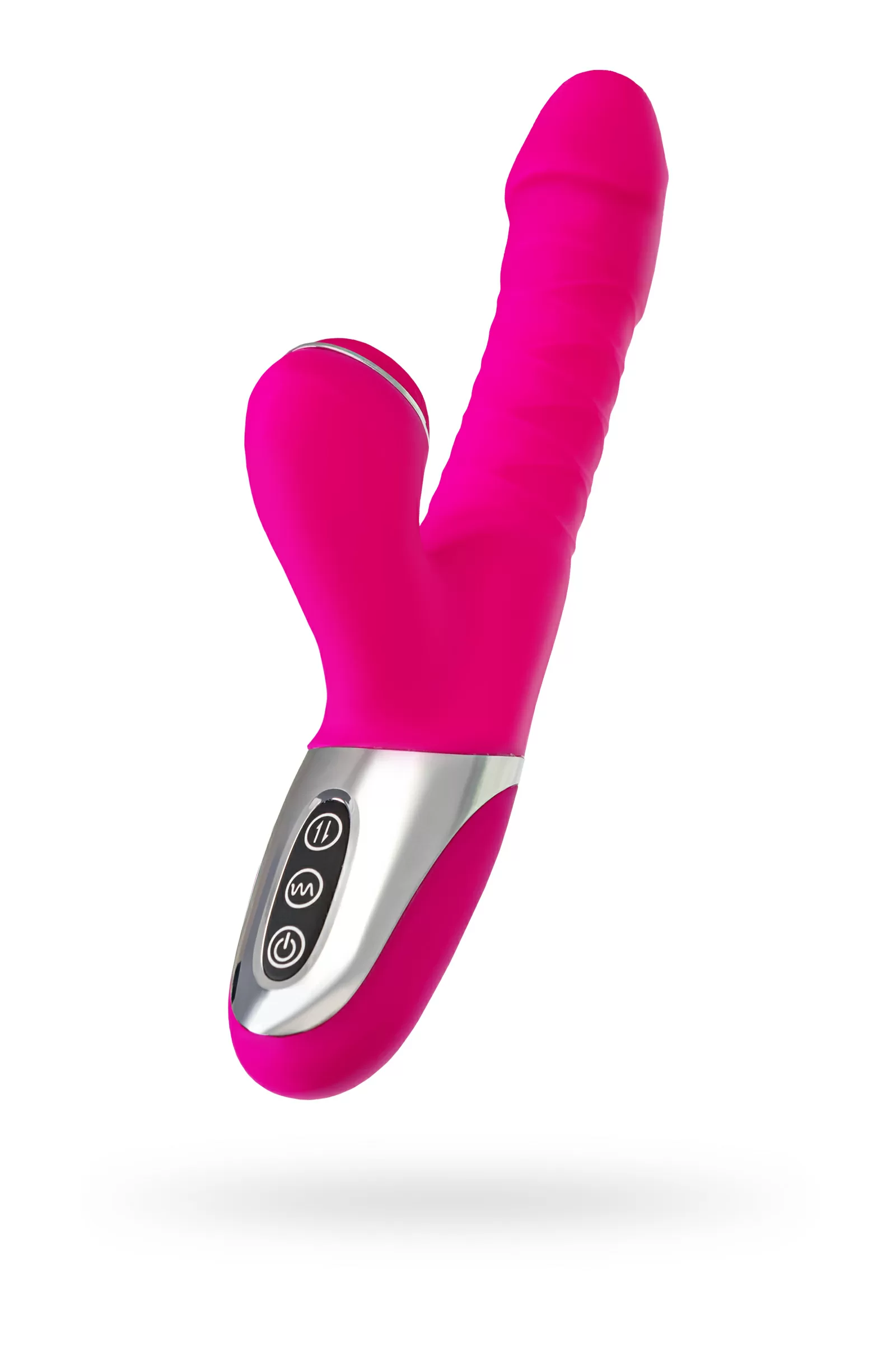 JOS TO-FROLLY Vakum Dalgası Vibratörü, Silikon, Pembe, 21,5 cm
