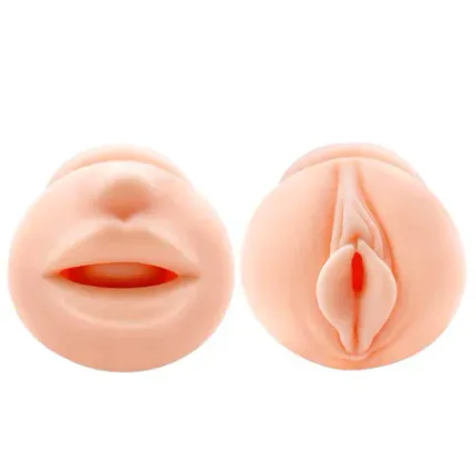 3 Boyutlu Suni Oral &amp; Vajinal Mastürbatör - Nancy