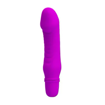 10 Titreşim Özellikli Vibratör Mor 13.5 Cm