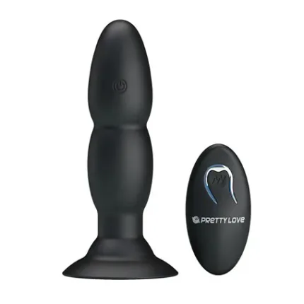 Usb Şarjlı 4 Titreşim Ve 4 Yuvarlanma Modlu Uzaktan Kumandalı Vibratör Ve Anal Plug