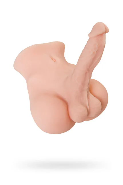 Juicy Pussy by Erkeklik organı ile Masturbator Manuel, TPE, Ten, 25 cm