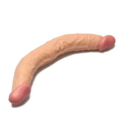 36 Cm Çift Taraflı Realistik Dildo Anal Vajinal Penis