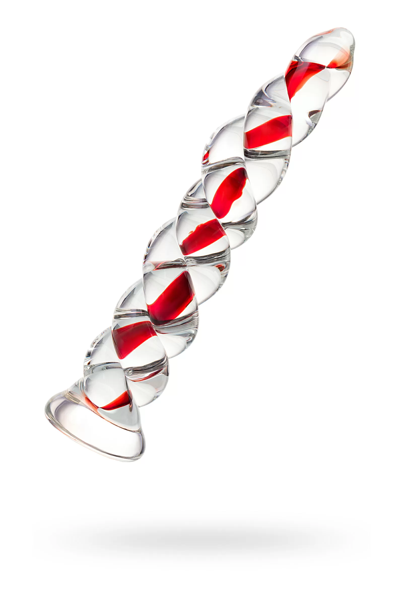Gerçekçi olmayan yapay penis Sexus Glass, cam, transparan, 18 cm