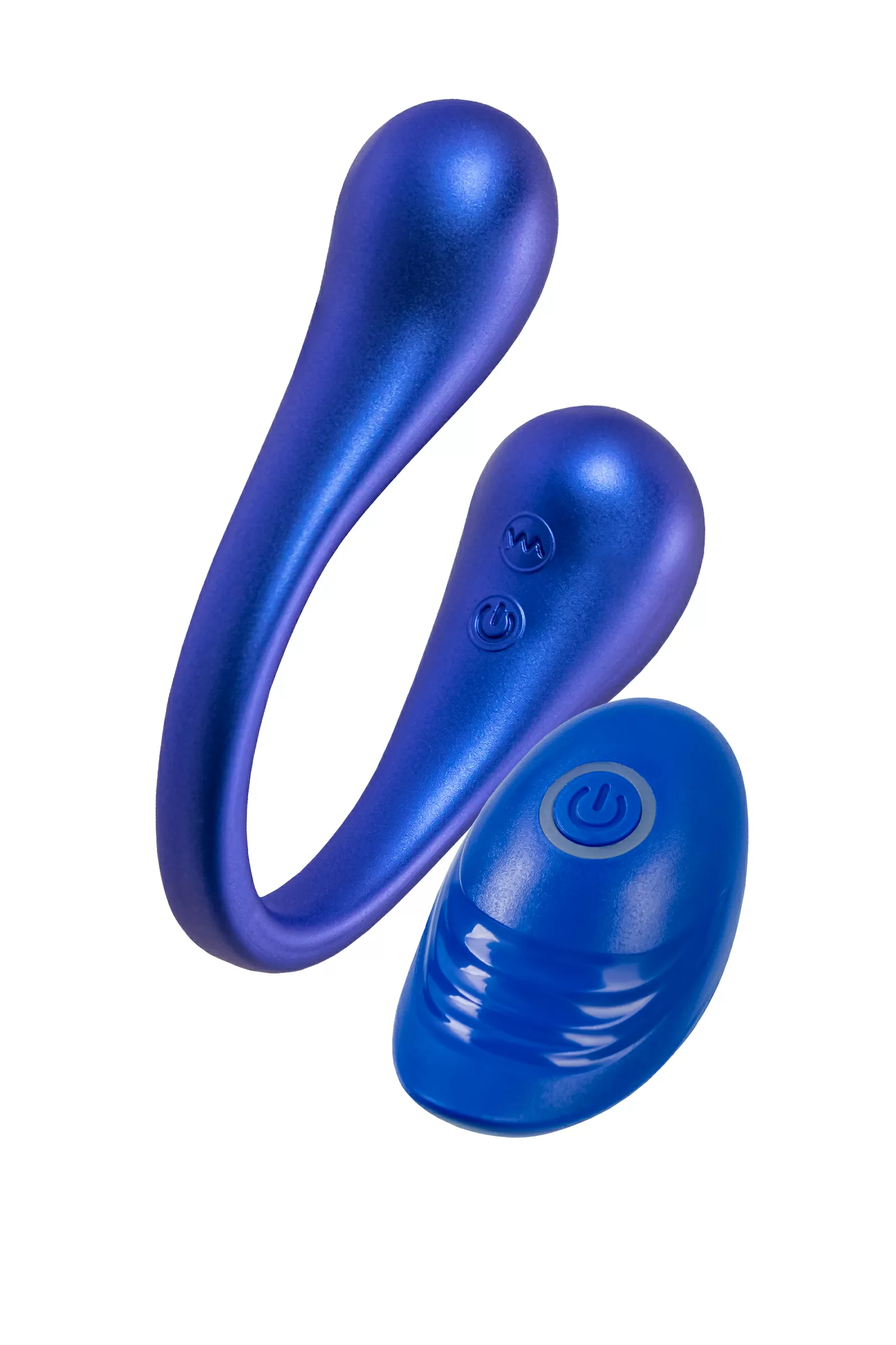 L’Eroina APP INEFY Çok Fonksiyonlu Vibratör, Kumanda ve Uygulama Kontrollü, Silikon, Mavi, 26.5 cm