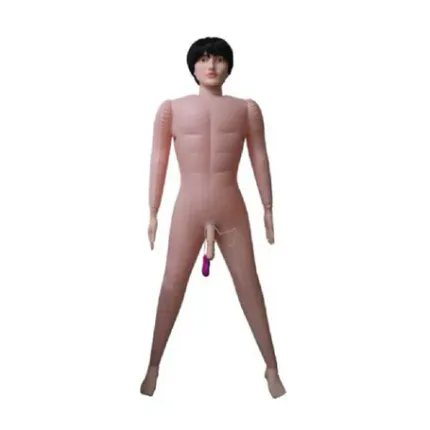 Big Jehan 19 Cm Titreşimli Penisli Sesli Şişme Erkek Bebek