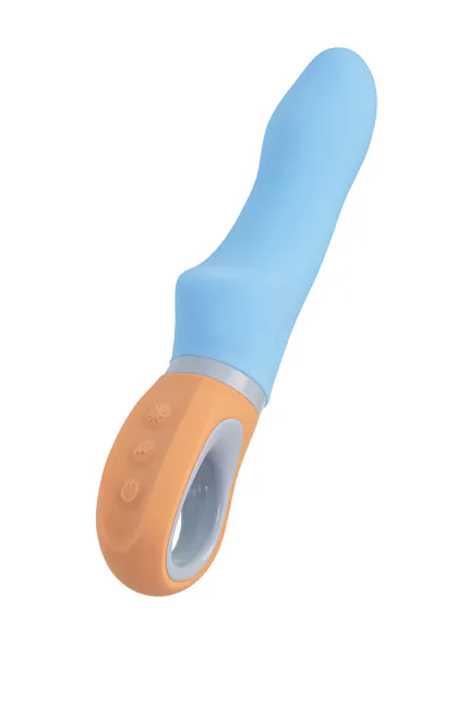 Flovetta BLUEBELL Silikon Vibratör, Mavi, 18.5 cm